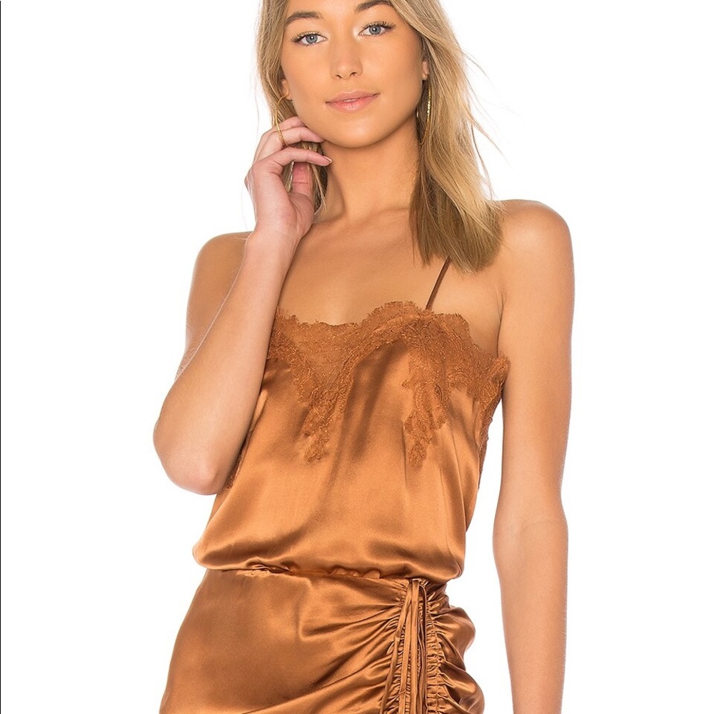 Cami NYC Sweetheart Cami in Walnut Size XS